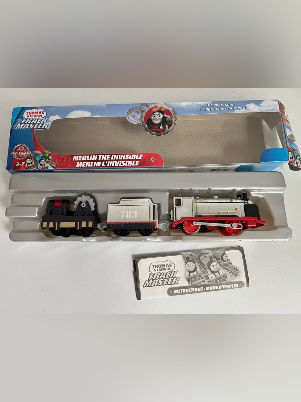 Thomas & Friends TrackMaster Merlin the Invisible Motorized Train - Like New